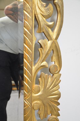 Lot 377 - Victorian wall mirror