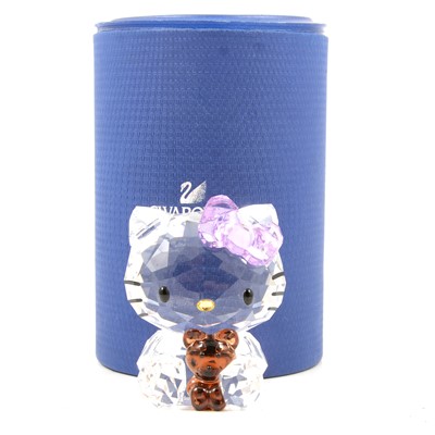 Lot 134 - Swarovski Crystal, a Hello Kitty-Sanrio figurine