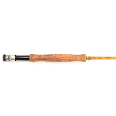 Lot 238 - Hardy Palakona 'LRH Dry Fly' split cane fishing rod