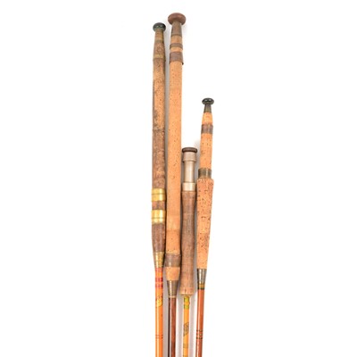 Lot 240 - Four Allcocks fly fishing rods