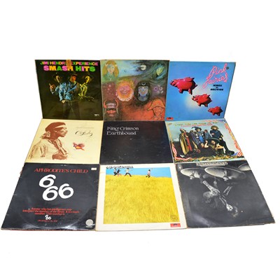 Lot 162 - LP vinyl music records, eighteen including Summer Hill; King Crimson etc