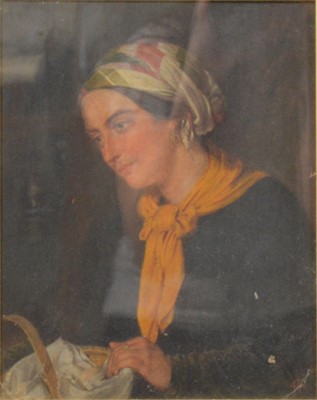 Lot 335 - William Gale, Bordeaux Market Woman