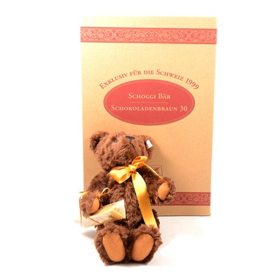 Lot 191 - Steiff Germany teddy bear 660054 'Chocolate Bear', boxed with certificate