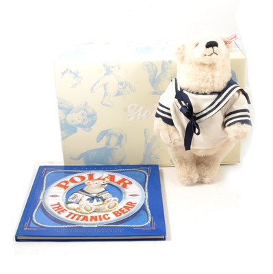 Lot 193 - Steiff Germany teddy bear 682087 'Polar the Titanic bear', boxed with certificate