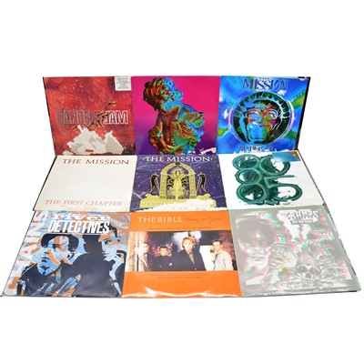 Lot 164 - Thirty-seven 1980s and 1990s vinyl music records.