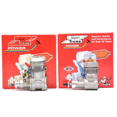 Lot 33 - Two Super Tigre engines, boxed