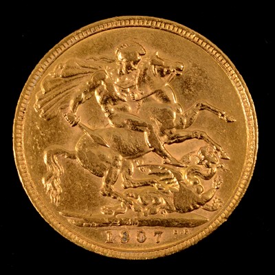Lot 51 - A Gold Full Sovereign Coin.