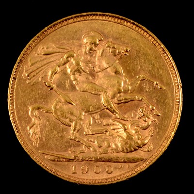 Lot 50 - A Gold Full Sovereign Coin.