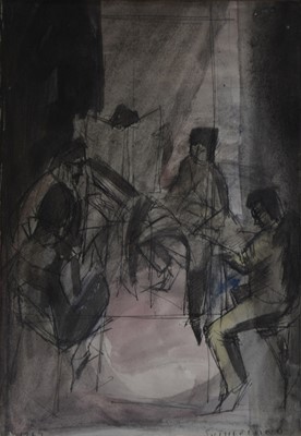 Lot 293 - After Graham Sutherland, Seated figures