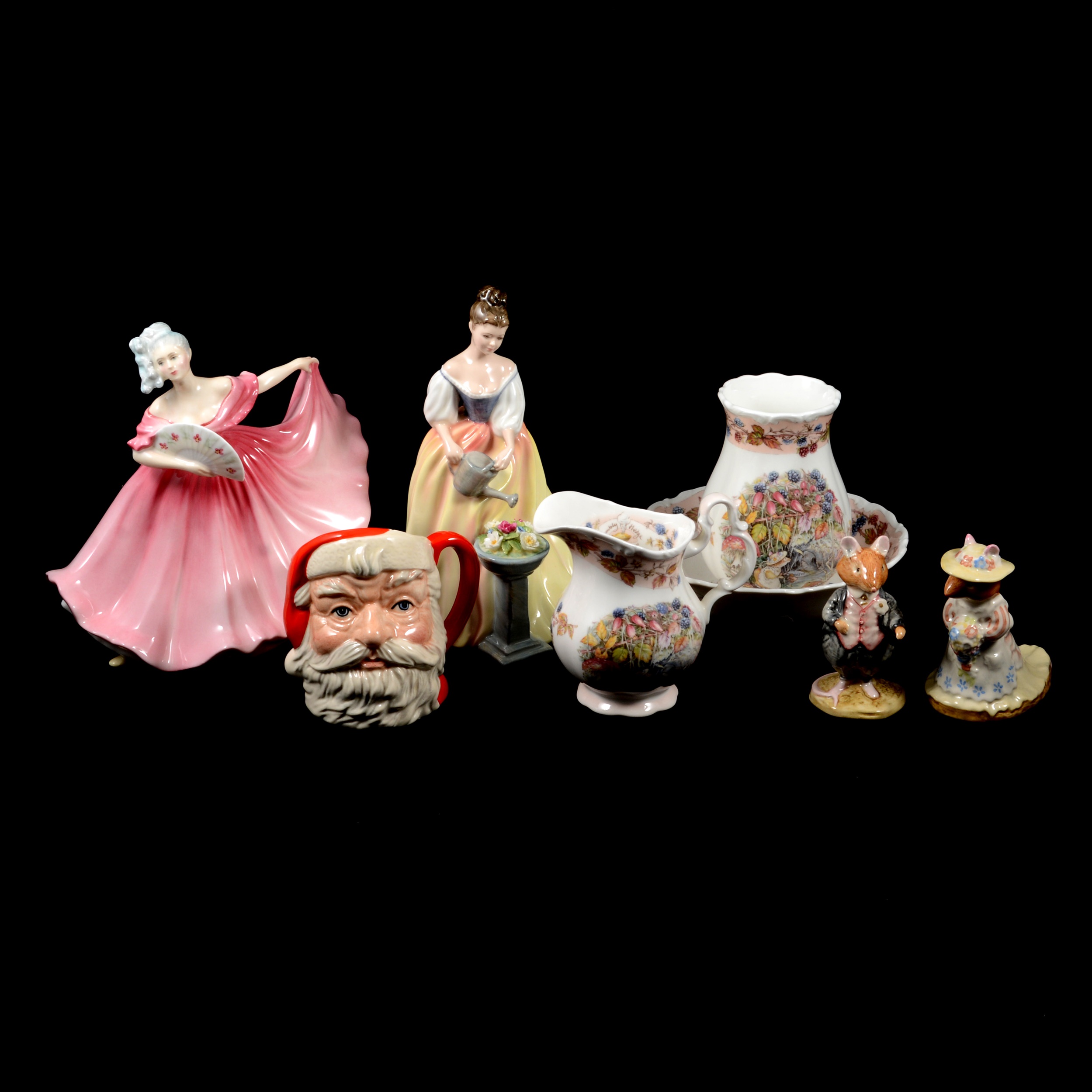 Lot 19 Collection of decorative Royal Doulton