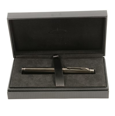 Lot 375 - Parker - A Premier 09 Black Edition 2010 Fountain Pen.