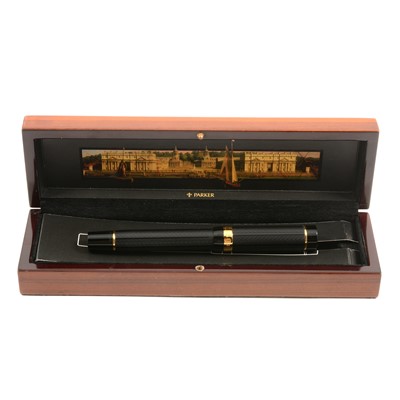 Lot 217 - Parker - A Duofold Greenwich Special Edition Fountain Pen.