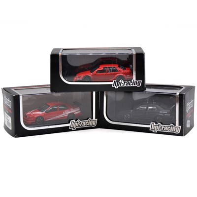 Lot 133 - Three HPI-Racing die-cast Alfa Romeos, boxed