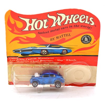 Lot 62 - Hot Wheels Redline die-cast VW Beetle custom, no sunroof