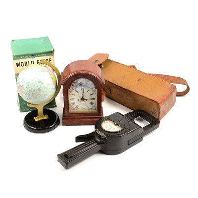 Lot 249 - Chad Valley Globe, various electronic meters, clocks, etc