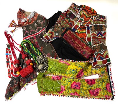 Lot 3 - Quantity of Kohistan/ Pakistan textiles and clothing