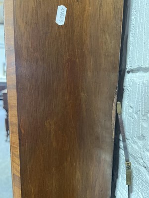 Lot 326 - Mahogany longcase clock