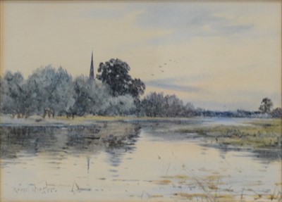 Lot 288 - Robert Winter, River scene