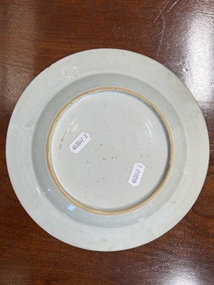 Lot 7 - 18th century Chinese plate