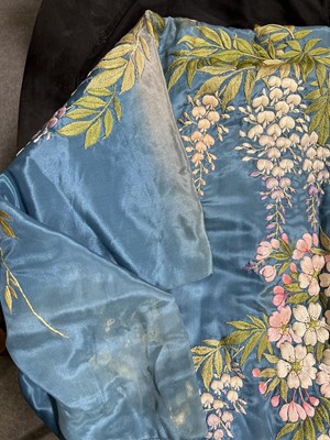 Lot 39 - Two Japanese silk kimonos