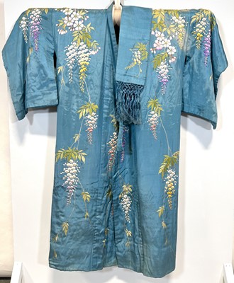 Lot 39 - Two Japanese silk kimonos