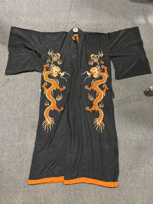 Lot 39 - Two Japanese silk kimonos