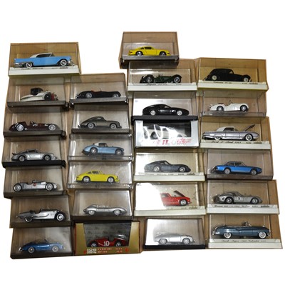 Lot 160 - Twenty-four die-cast model vehicles, including Solido, Verem, Vitese.