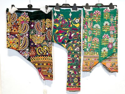 Lot 42 - Three pairs of Rabari boys 'trousers'
