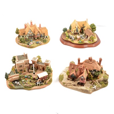 Lot 88 - Collection of four Lilliput Lane models