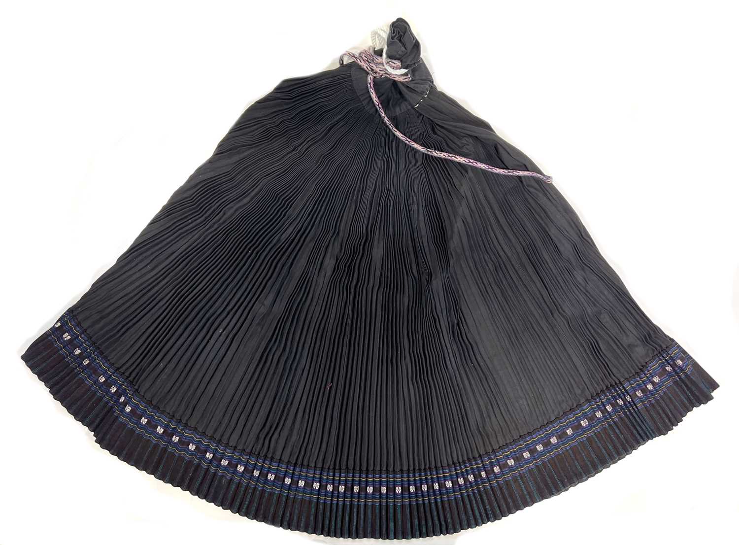 Lot 50 - A Chinese Miao skirt