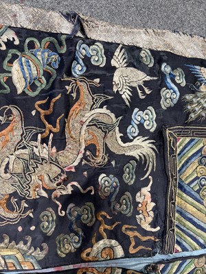 Lot 51 - Chinese silk court tunic