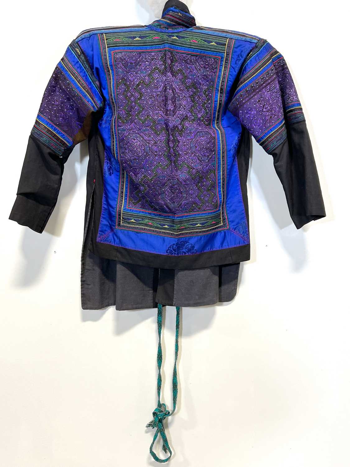 Lot 53 - A Chinese Miao embroidered jacket