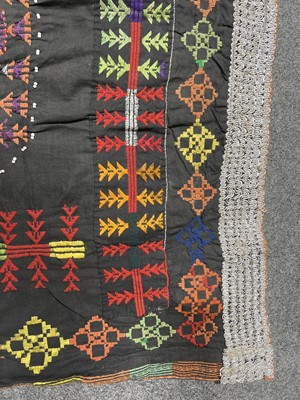 Lot 48 - An Indian Kohistani Wedding shawl