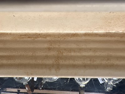 Lot 542 - Keith Murray for Wedgwood, a Modernist cigarette box, and a fluted wall pocket.