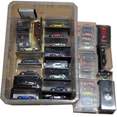 Lot 144 - Fifty-one die-cast model vehicles, some boxed.