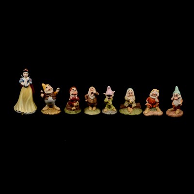 Lot 146 - Royal Doulton set, Snow White and the Seven Dwarfs, unboxed.