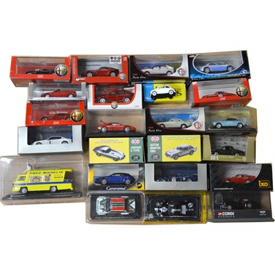 Lot 173 - Twenty-two die-cast vehicles, including Corgi, Solido, Atlas, boxed