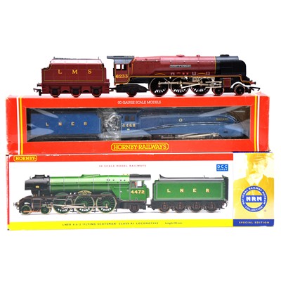 Lot 287 - Three Hornby OO gauge locomotives with tenders