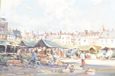 Lot 384 - David Hyde, Market Day, Northampton