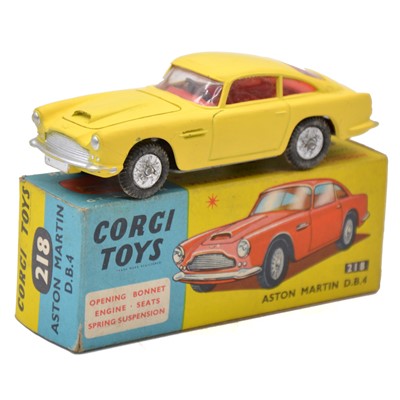 Lot 57 - Corgi Toys die-cast model ref 218 Aston Martin DB4