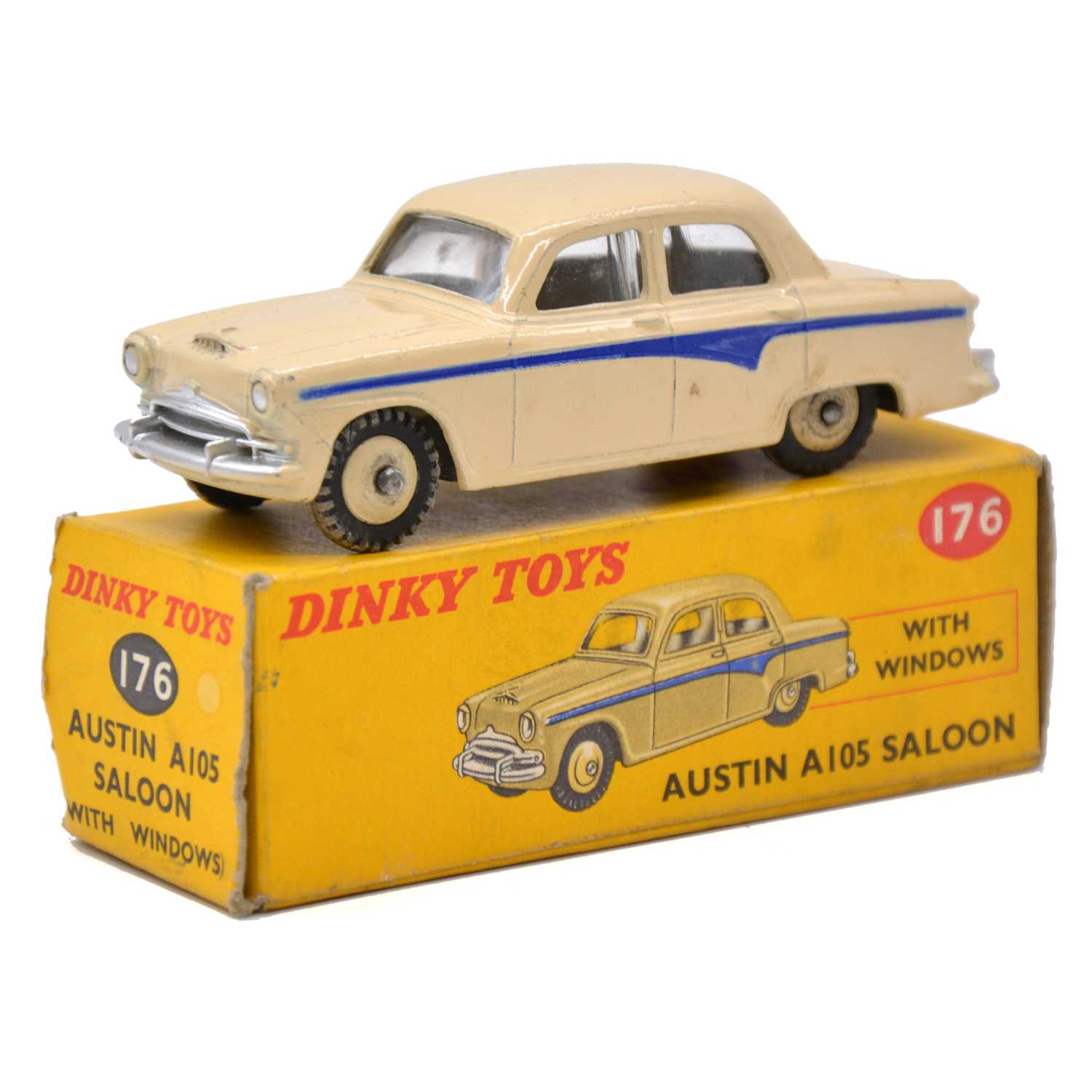 Lot 15 - Dinky Toys die-cast model ref 176 Austin A105 Saloon