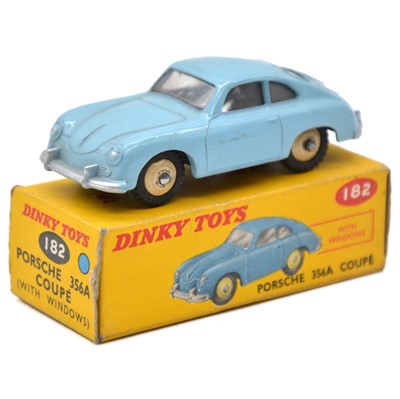 Lot 31 - Dinky Toys die-cast model ref 182 Porsche 356A Coupe