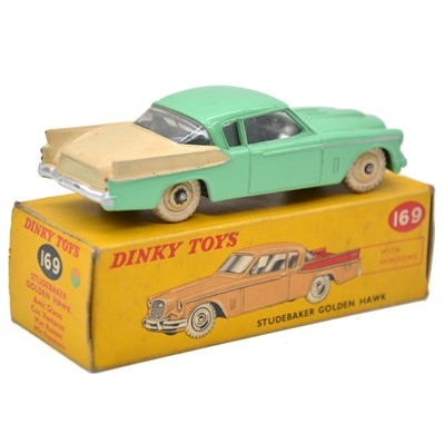 Lot 17 - Dinky Toys die-cast model ref 169 Studebaker Golden Hawk