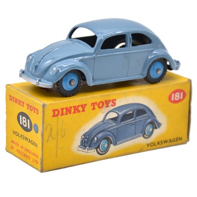 Lot 20 - Dinky Toys die-cast model ref 181 Volkswagen Beetle