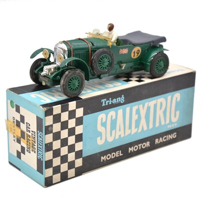 Lot 192 - Scalextric by Tri-ang slot car racing model ref C64 Bentley