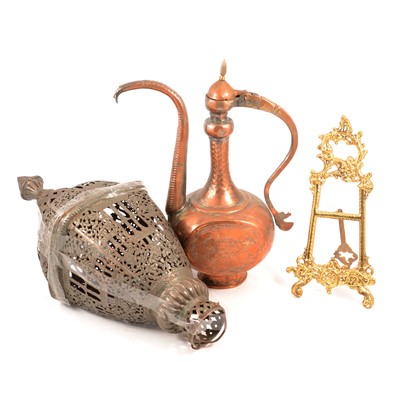 Lot 158 - Quantity of Islamic and Eastern copper and brassware