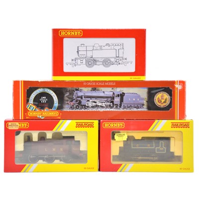 Lot 327 - Four Hornby OO gauge locomotives, boxed