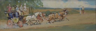 Lot 293 - John Atkinson, Stage coach