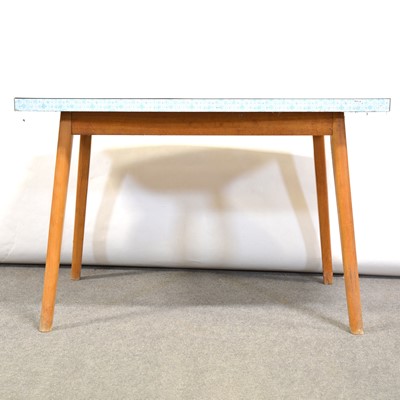 Lot 311 - Mid-century formica-top kitchen table