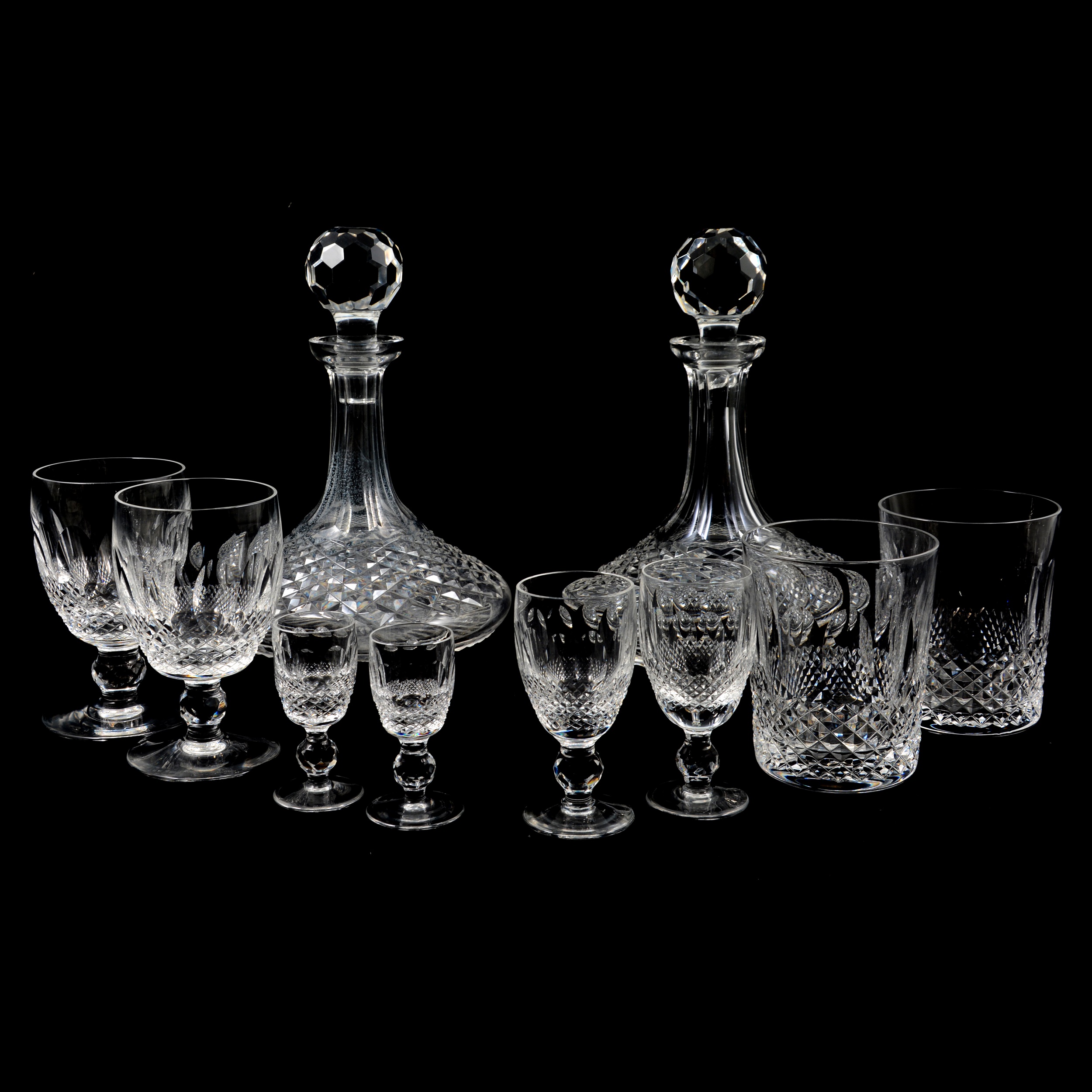 Sold at Auction: 5 Waterford Crystal Water Glasses